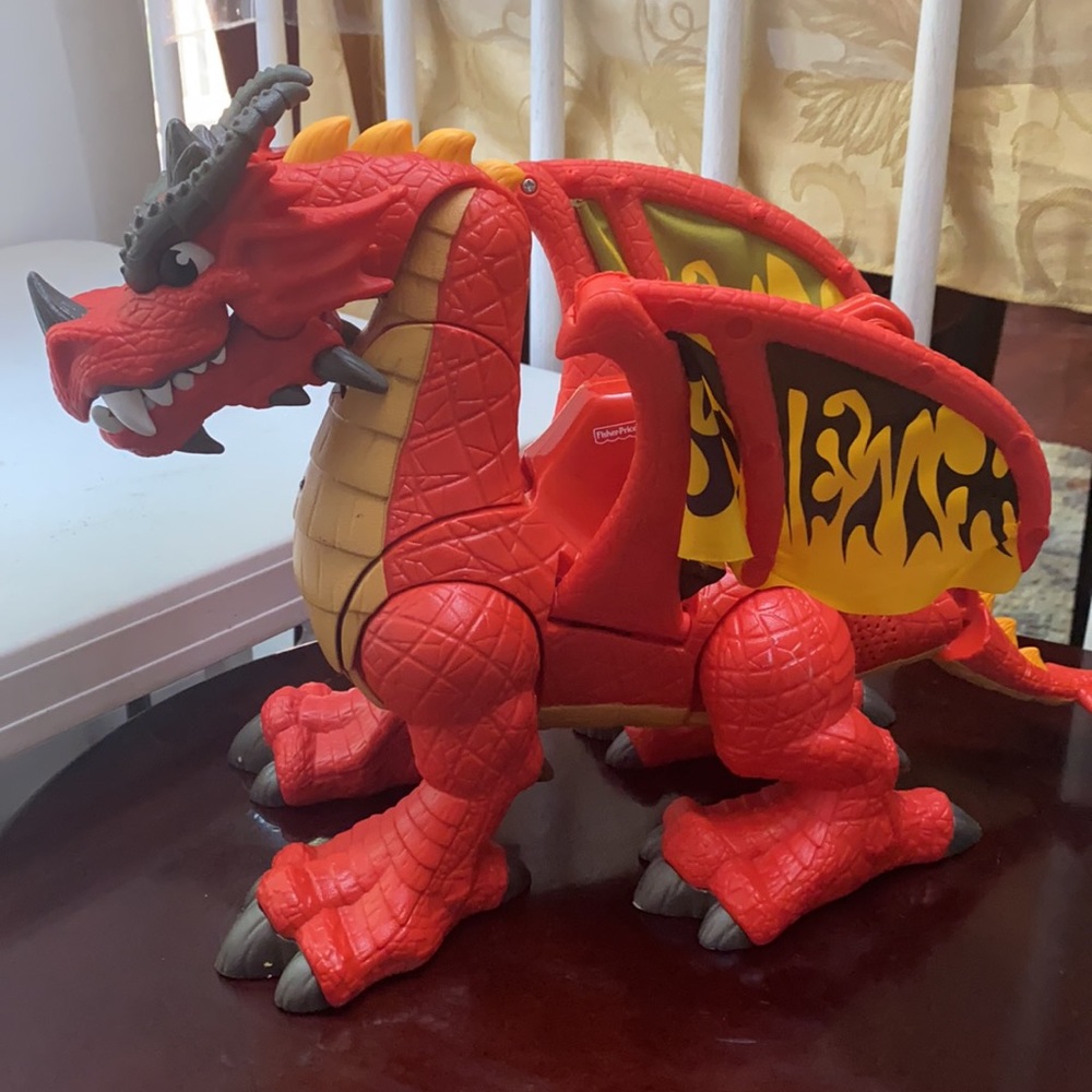 Fisher price dragon toy